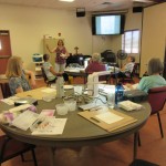 Deb Ravin starts us off with some Power Point information. (The main Powerpoint lecture was the previous night.) Potter 11