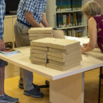 Piles of books
