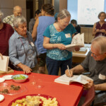 Book signing.